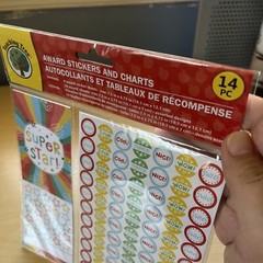 Teachers Kids Awards Stickers Chart School Supply Greenbrier International Inc.