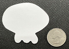 Rain Cloud With Rain Drops Sticker. NEW. Non-Stuck.