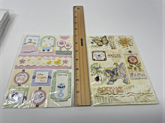 3D Create and Craft Card and Scrapbook Toppers a Variety of Subjects Nearly 200