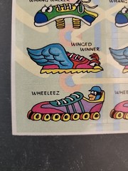 Vintage Scratch & Sniff Sticker Sheet- Silly Sneakers Bubblegum – Sticker Store