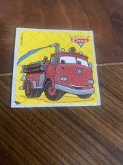 Disney Pixar Cars Glittery Sticker Mod 2.5” Inches