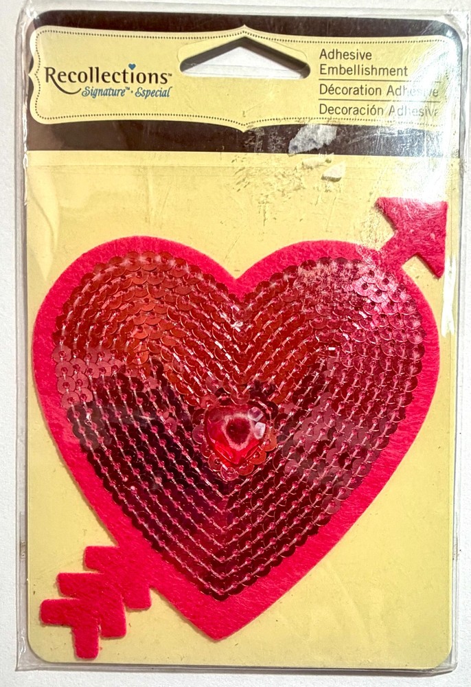 Heart Stickers Scrapbooking Journal Card Recollections