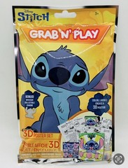 Stitch Mini Journal, Activity Set, Coloring Book, Crayons, Pens & Sticki Rolls