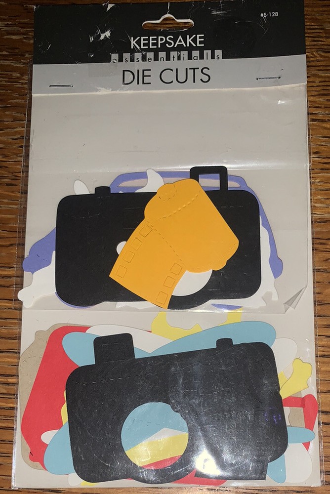 KeepSake Essentials Solid Die Cuts Vacation Airplane Car Luggage Pictures 🗺 Map