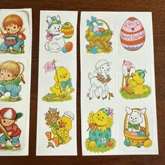Vintage EUREKA Brand 2 x STICKERS SHEET Sheets Vintage 80’s 70’s Htf Rare