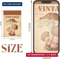 300 Pcs Vintage Washi Stickers Book | Ephemera Pack, 6 Theme Sets for Journaling