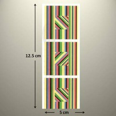 Creative Memories – TTY Kit – Multi Coloured Stripes