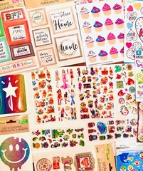 STICKERS 4 Planner Craft Scrapbooking Decorating School Projects | 979+ Pcs.