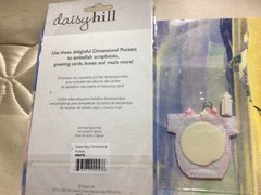 Daisy Hill Scrapbooking Dimensional Pockets for Baby