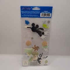 Disney Mickey and Goofy Snorkeling scrapbooking stickers