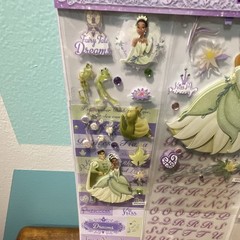 Disney Princess and the Frog Scrapbook Sticker Value Pack, MPN 53-80009