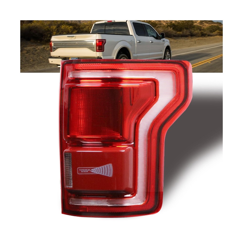 Tail Lights Compatible With Ford F150 F-150 2015 2016 2017 Right Passenger Si…