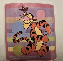 Vintage Smile Makers Winnie The Pooh Stickers Lot of 5 2.5 x 2.5 Inches