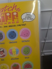 VKPI Scratch and Sniff Stickers – 864 Pieces, 12 Different Scents, 36 Sheets –
