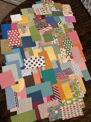 Lot of 125+ scraps of paper