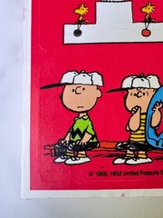 Vintage Snoopy PEANUTS stickers, 1965 Charlie Brown, Linus, Woodstock, «Winners»