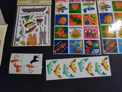 Vintage – Stickers – Variety – some missing as shown – comes as a set as shown