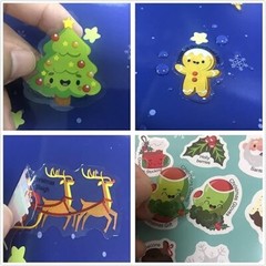 Christmas Sticker Book for Kids – Reusable Stickers For Toddler Travel, Ages 1-8