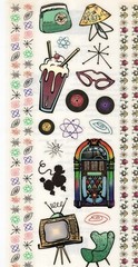 PSX Design Stickers ~ Choice of 16 Designs ~America~ Christmas Bears~ Zoo~ Farm