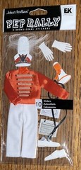 Jolees Prep Rally Orange DRILL TEAM Music Whistle Megaphone DANCE Marching Band