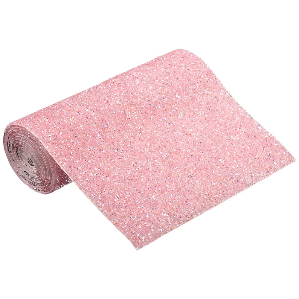 Bling Rhinestone Stickers, Resin Decoration Stickers Pink AB Colorful for Crafts