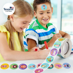 Stickers 1000 Pcs,Colorful Animal and Music Notes Reward Stickers Teachers Suppl