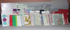 Alphabet Sticker Lot Thousands Multi Color Size Shape Style 3D Foam Glitter NEW