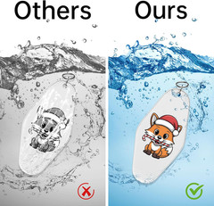 Rub on Transfers, 105 Sheets Christmas Animals Transfer Stickers, Rub on Decals