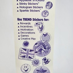 VINTAGE 1996 APPLAUSE TRANSPORTATION STICKERS BUS TRUCK BOAT CAR NEW IN PACKAGE