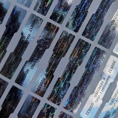 Tamper Proof Holographic Labels with 540pcs for Item Security and Protection