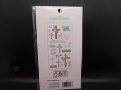 Hello Hobby Themed stickers He is Risen, Have Faith, Believe, 22 pcs