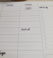 Client Call Text Stickers for Calendar and Planners | Mini Scripts