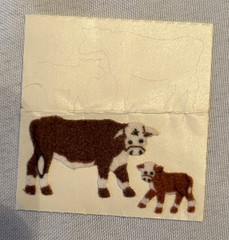 Vintage Rare Fuzzy Stickers from Sandylion and Hambly