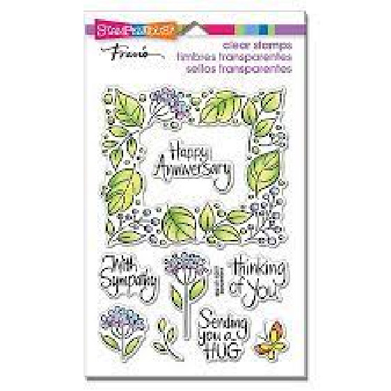 Stampendous Stamps Acrylic Stamp LEAFY FRAME