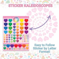 Sticker Kaleidoscopes Activity Book – Create Manadala Style Art with Sticker …