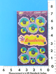 Blueberry Scented Scratch & Sniff Sticker Sheet