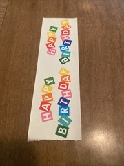 Mrs. Grossman’s Multicolor Happy Birthday Stickers Scrapbooking Occasions