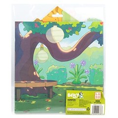 Bluey Sticker Playset – 2 Scenes & 35+ Reusable Puffy Stickers for Kids