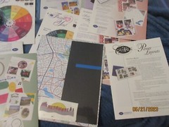 Huge lot of SEALED Creative Memories Stickers Paper Templates Packs CarryAll Bag