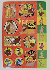 Disney/ The LION KING/ Sticker sheet