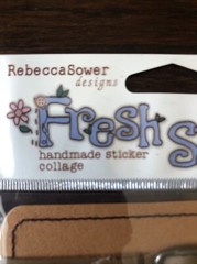 EK Success Luggage Handmade Fresh Stickers