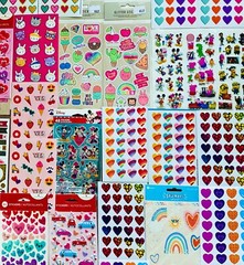 Love Heart Themed 559+ Stickers 4 Kids Teens Teachers Party Gifts DIY Cards