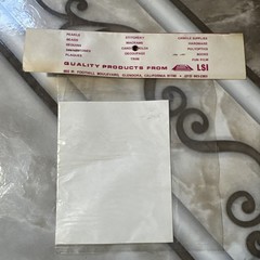 Vintage 1971 traditional Mushroom Transfer Rub On Stickers decal only 1 image