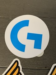 A8 LOT STICKERS MELLOW MUSHROOMS PIZZA BAKERS “G” BLUE LOGITECH DRIP CITY BAKED