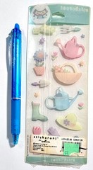 Gardening Hallmark Stickers Scrapbooking Card Journal Planner