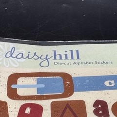 Daisy Hill Cats Rule Alphabet Scrapbooking Stickers 146 Pieces 904781 Vtg New