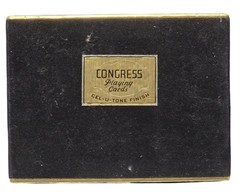 Vintage Congress Playing Cards Flowers Collage Scrapbook Junk Journal