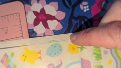 Vintage Mrs. Grossmans Stickers Happy Easter lot of 3 Large Sheets READ