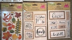 Lot of 39 Packages of Crafters Square Pop Up Stickers Scrapbooking Large Variety
