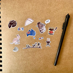 Australia Planner Stickers – Cute Aussie Planner Decals & Craft Sticker Sheets